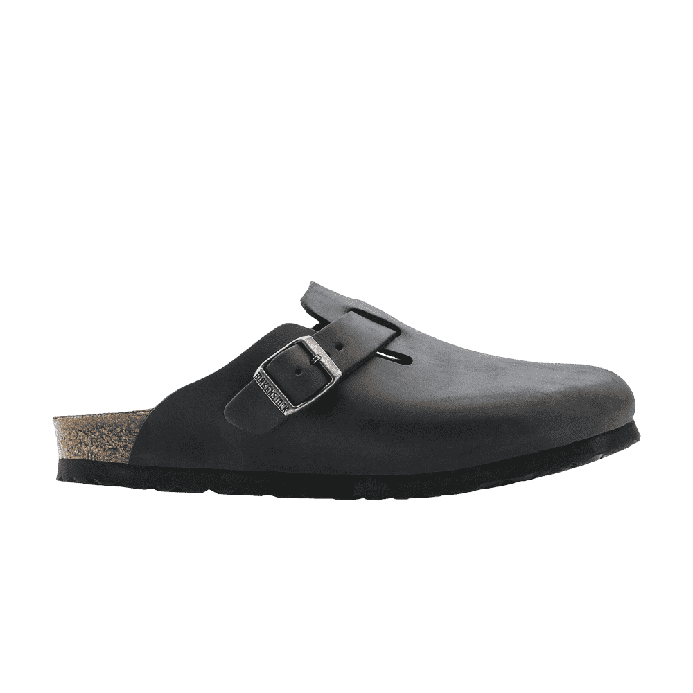 Birkenstock Boston Oiled Leather Black