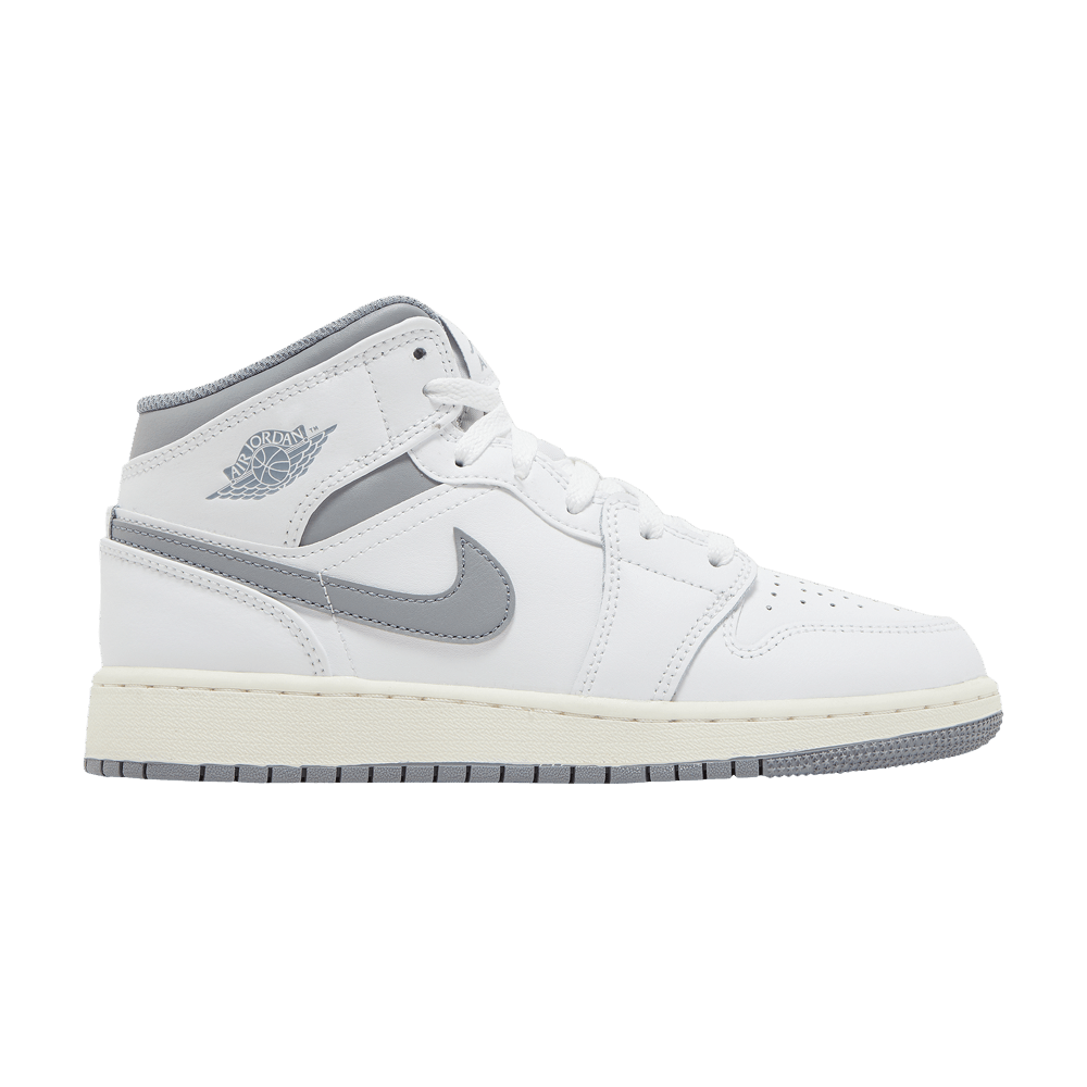 Air Jordan 1 Mid GS Neutral Grey - Air Jordan Sneaker