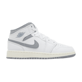 Air Jordan 1 Mid GS Neutral Grey - Air Jordan Sneaker, Detailansicht 2