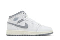 Air Jordan 1 Mid GS Neutral Grey - Air Jordan Sneaker, Detailansicht 3