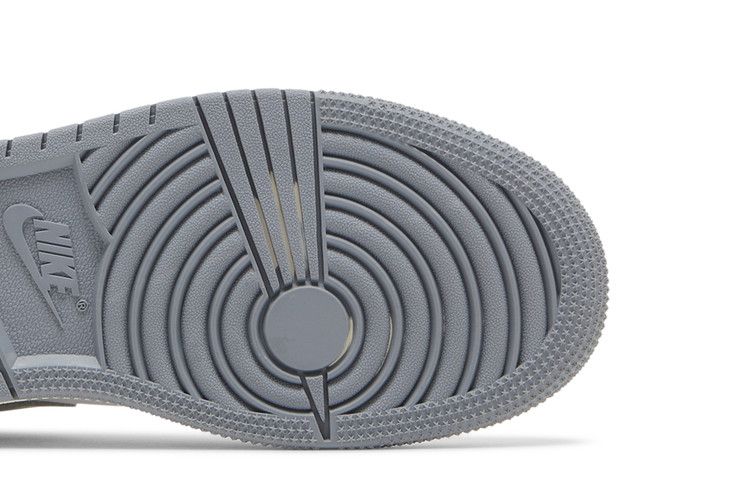 Air Jordan 1 Mid GS Neutral Grey - Air Jordan Sneaker, Detailansicht 7