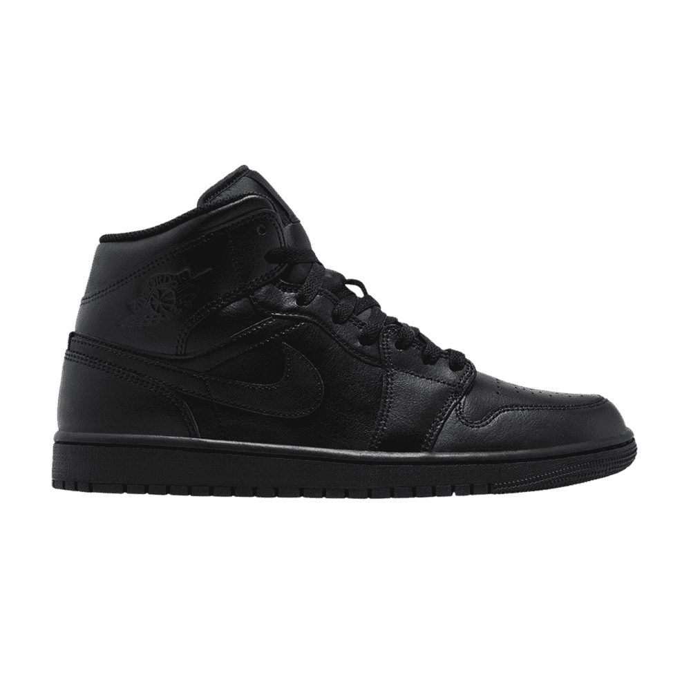 Air Jordan 1 Mid Nero Triplo