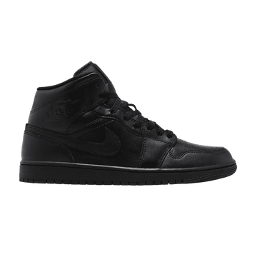 Air Jordan 1 Mid Triple Black - Air Jordan Sneaker