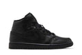 Air Jordan 1 Mid Triple Black - Air Jordan Sneaker, Detailansicht 2