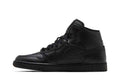 Air Jordan 1 Mid Triple Black - Air Jordan Sneaker, Detailansicht 4