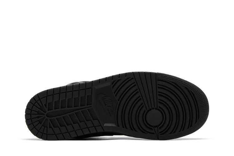 Air Jordan 1 Mid Triple Black - Air Jordan Sneaker, Detailansicht 5