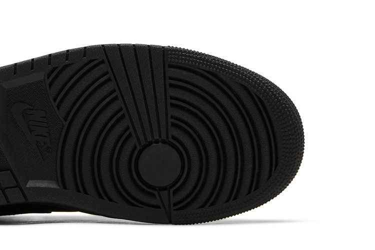 Air Jordan 1 Mid Triple Black - Air Jordan Sneaker, Detailansicht 6