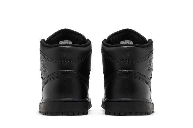 Air Jordan 1 Mid Triple Black - Air Jordan Sneaker, Detailansicht 7