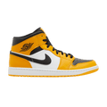 Air Jordan 1 Mid Reverse Yellow Toe - Air Jordan Sneaker