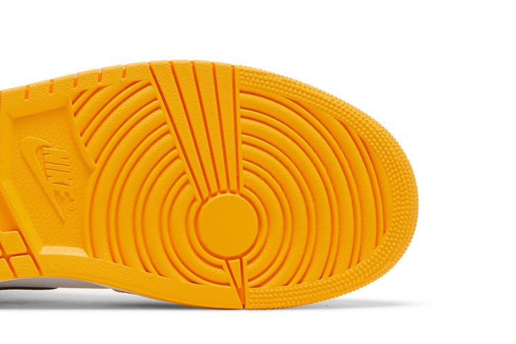 Air Jordan 1 Mid Reverse Yellow Toe - Air Jordan Sneaker, Detailansicht 6
