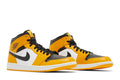 Air Jordan 1 Mid Reverse Yellow Toe - Air Jordan Sneaker, Detailansicht 9