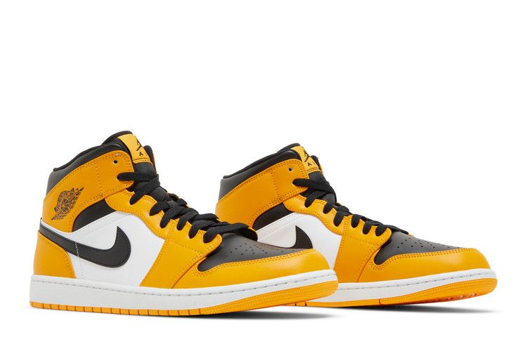 Air Jordan 1 Mid Reverse Yellow Toe - Air Jordan Sneaker, Detailansicht 9