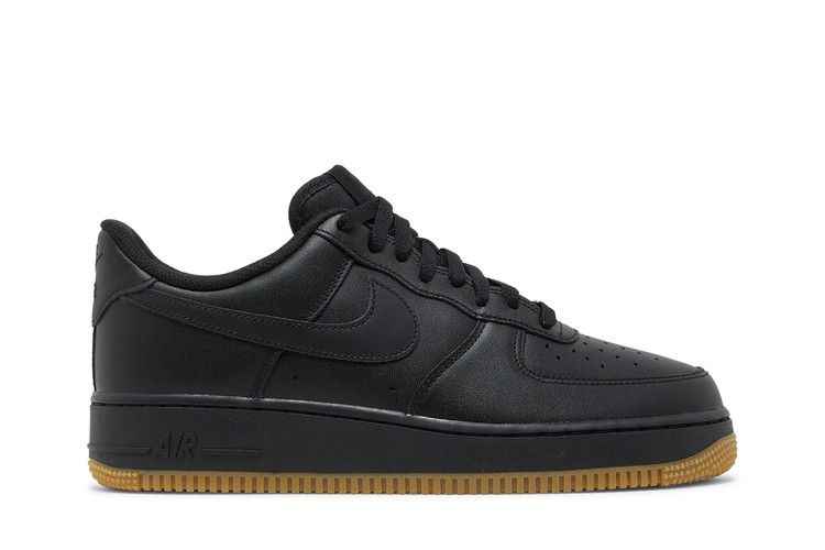 Nike Air Force 1 Low '07 Black Gum - Nike Sneaker, Detailansicht 2