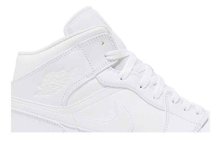 Air Jordan 1 Mid White - Air Jordan Sneaker, Detailansicht 3