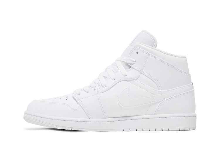Air Jordan 1 Mid White - Air Jordan Sneaker, Detailansicht 4