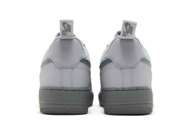 Nike Air Force 1 Low Wolf Grey Kumquat - Nike Sneaker, Detailansicht 7