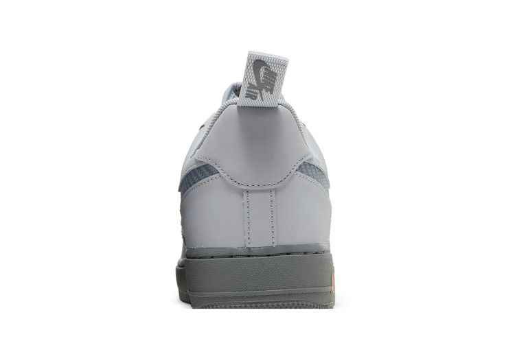 Nike Air Force 1 Low Wolf Grey Kumquat - Nike Sneaker, Detailansicht 8