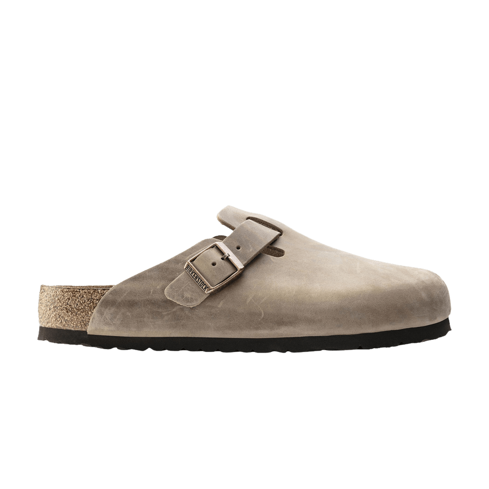 Birkenstock Boston Soft Footbed Oiled Leather Tobacco Brown - Birkenstock Sneaker, Detailansicht 2