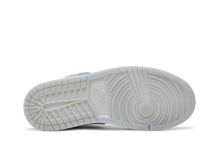 Air Jordan 1 Mid French Blue Fire Red - Air Jordan Sneaker, Detailansicht 5