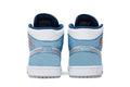 Air Jordan 1 Mid French Blue Fire Red - Air Jordan Sneaker, Detailansicht 7