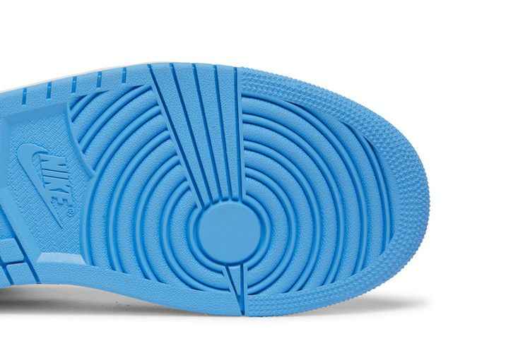 Air Jordan 1 Mid University Blue Grey - Air Jordan Sneaker, Detailansicht 6