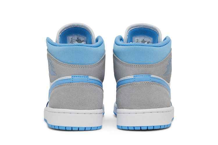 Air Jordan 1 Mid University Blue Grey - Air Jordan Sneaker, Detailansicht 7