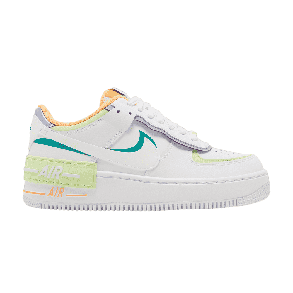 Nike Air Force 1 Low Shadow Bianco Pesca Crema Lime