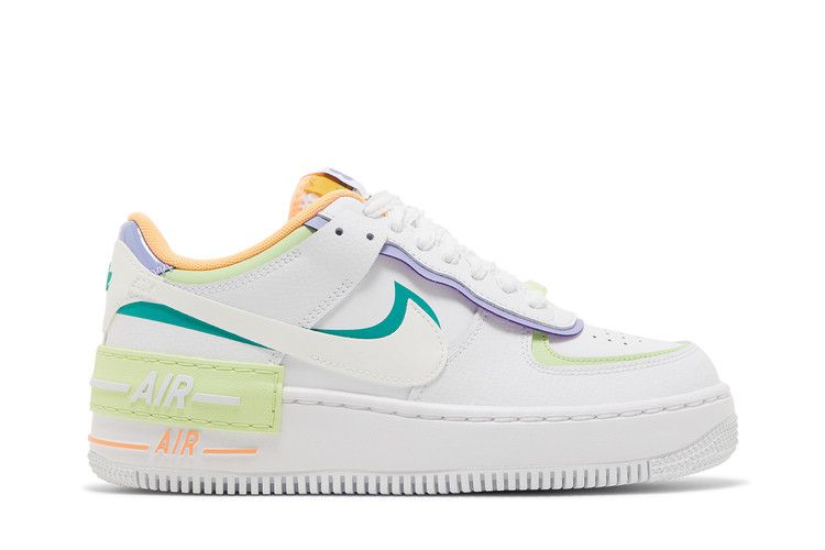 Nike Air Force 1 Low Shadow White Peach Cream Lime