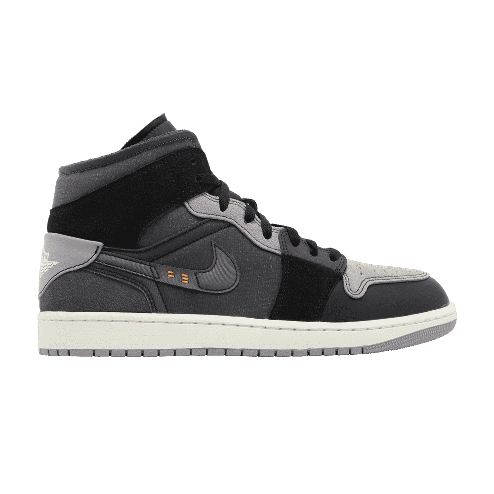 Air Jordan 1 Mid Craft Inside Out Čierna
