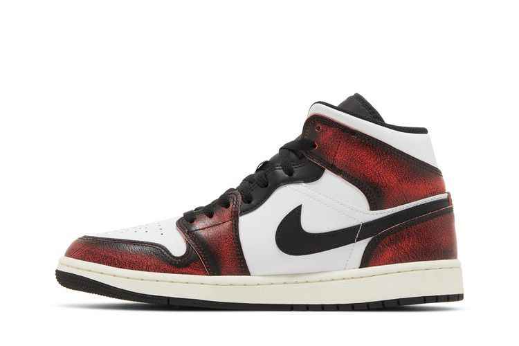 Air Jordan 1 Mid Wear-Away Chicago - Air Jordan Sneaker, Detailansicht 4