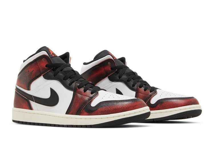 Air Jordan 1 Mid Wear-Away Chicago - Air Jordan Sneaker, Detailansicht 9