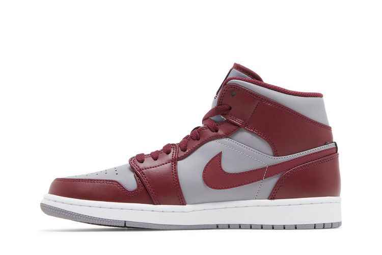 Air Jordan 1 Mid Cherrywood Red - Air Jordan Sneaker, Detailansicht 4