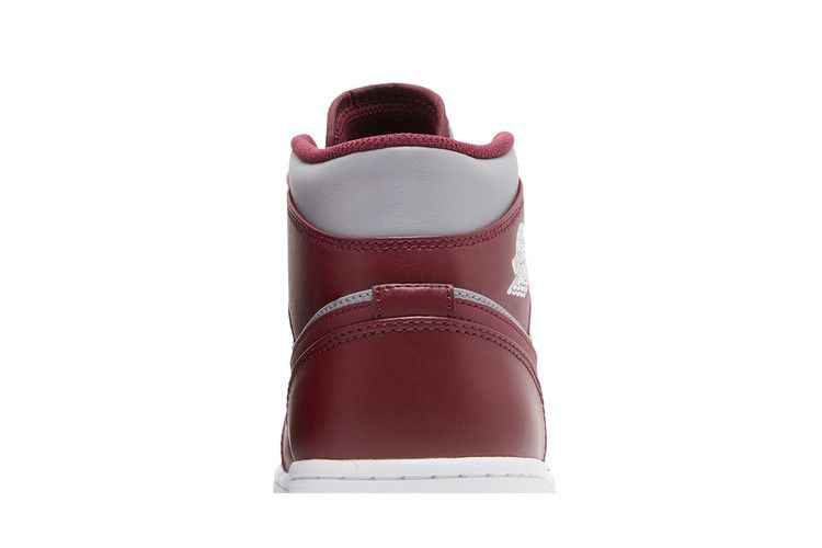 Air Jordan 1 Mid Cherrywood Red - Air Jordan Sneaker, Detailansicht 8