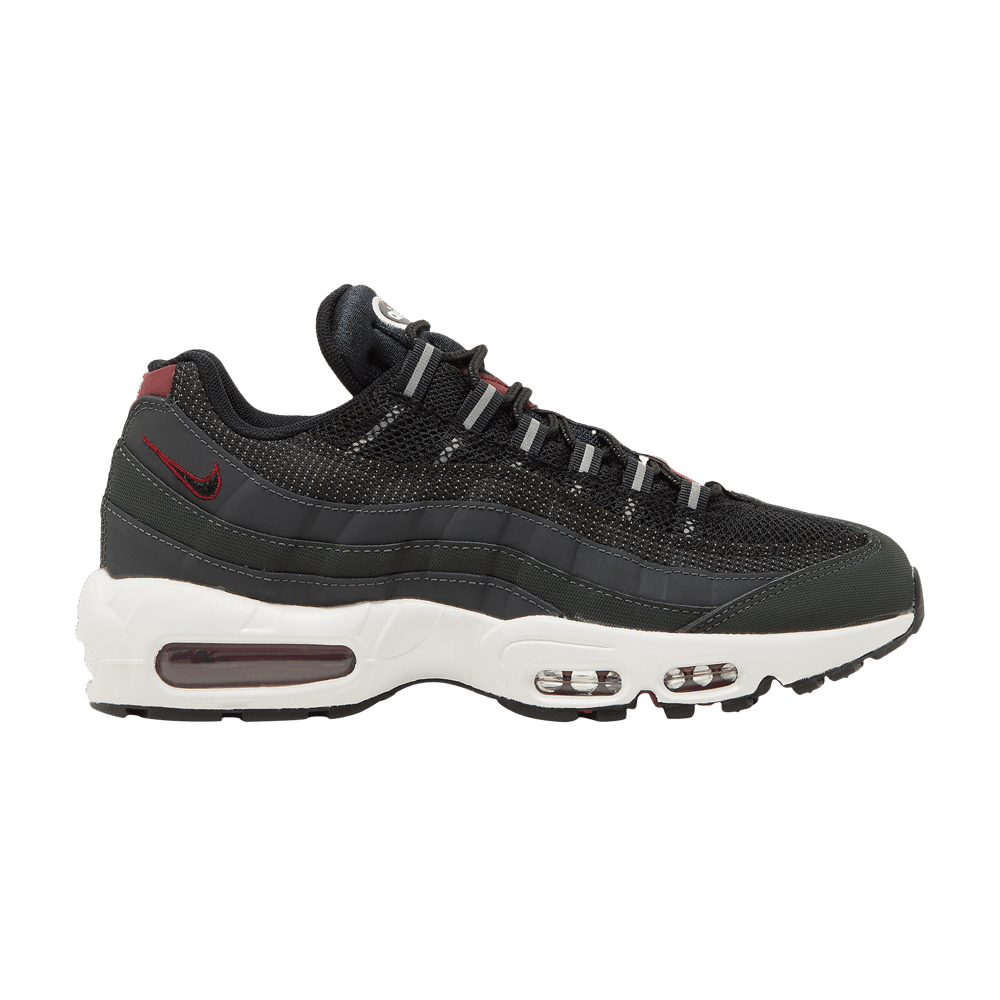 Nike Air Max 95 Grey Team Red - Nike Sneaker, Detailansicht 2