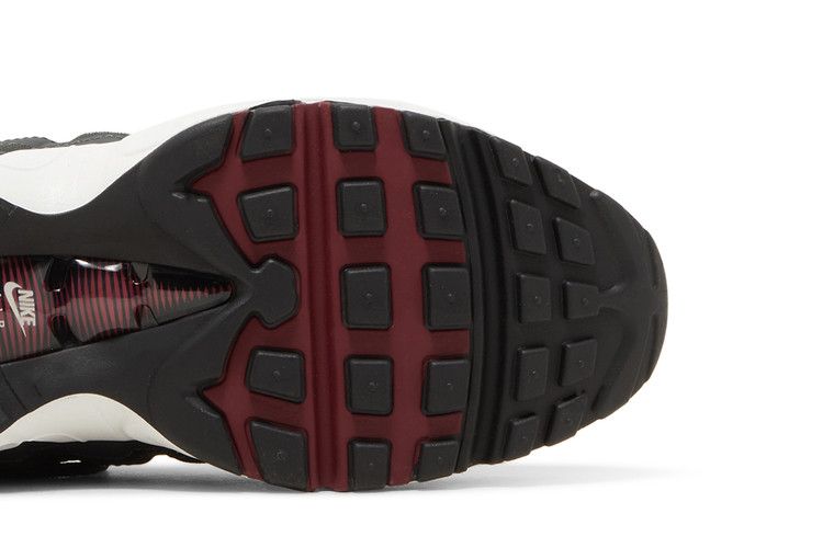 Nike Air Max 95 Grey Team Red - Nike Sneaker, Detailansicht 7