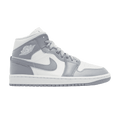 Air Jordan 1 Mid Grey Sail - Air Jordan Sneaker