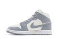 Air Jordan 1 Mid Grey Sail - Air Jordan Sneaker, Detailansicht 4