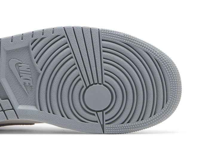 Air Jordan 1 Mid Grey Sail - Air Jordan Sneaker, Detailansicht 6