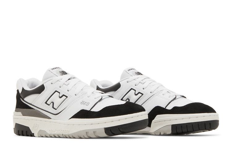New Balance 550 Big Kid White Black Rain Cloud - New Balance Sneaker, Detailansicht 10