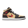 Air Jordan 1 Mid Tartan Swoosh - Air Jordan Sneaker