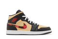 Air Jordan 1 Mid Tartan Swoosh - Air Jordan Sneaker, Detailansicht 2