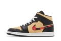 Air Jordan 1 Mid Tartan Swoosh - Air Jordan Sneaker, Detailansicht 4