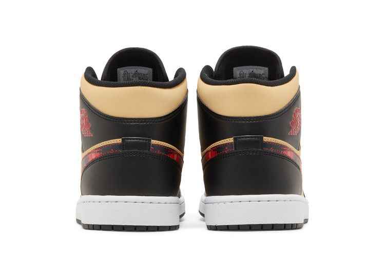 Air Jordan 1 Mid Tartan Swoosh - Air Jordan Sneaker, Detailansicht 7