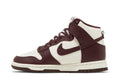 Nike Wmns Dunk High Burgundy Crush - Nike Sneaker, Detailansicht 5