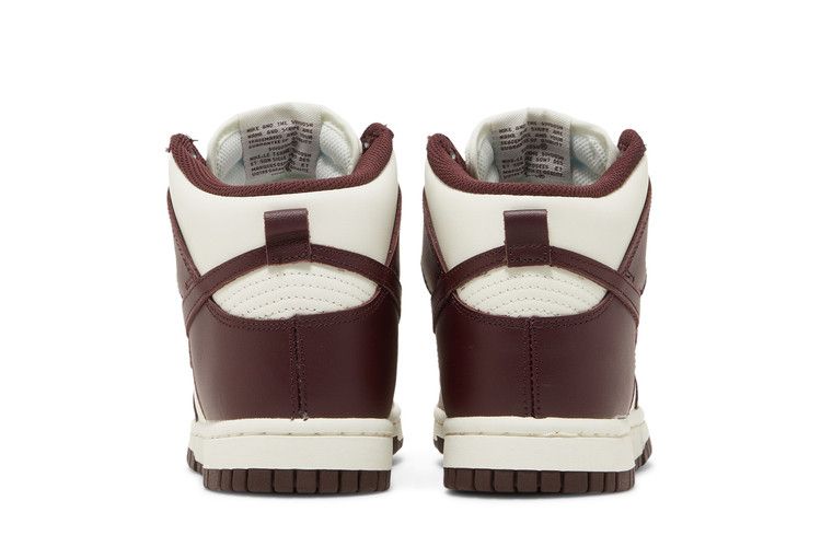 Nike Wmns Dunk High Burgundy Crush - Nike Sneaker, Detailansicht 8