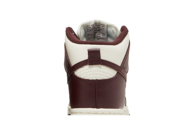 Nike Wmns Dunk High Burgundy Crush - Nike Sneaker, Detailansicht 9