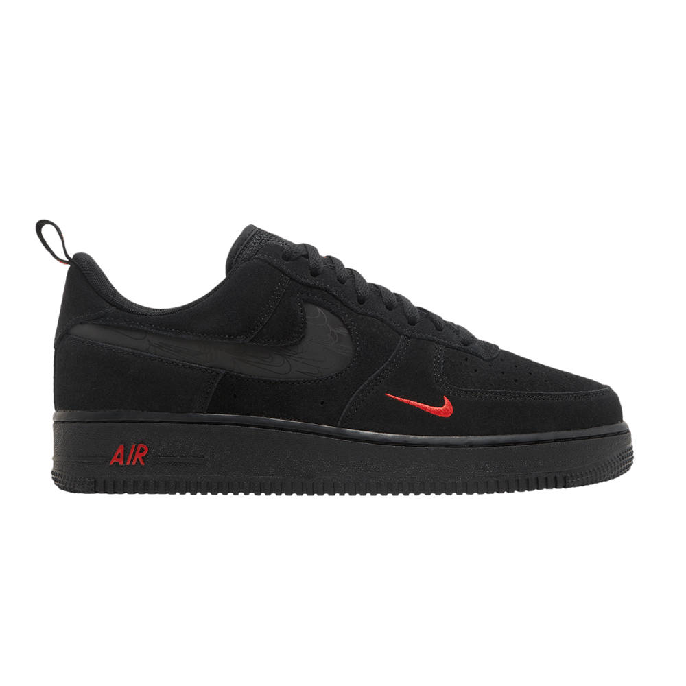 Nike Air Force 1 Low Multi-Swoosh Black Crimson - Nike Sneaker
