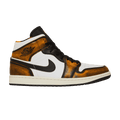 Air Jordan 1 Mid SE Orange Wear Away - Air Jordan Sneaker