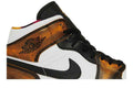 Air Jordan 1 Mid SE Orange Wear Away - Air Jordan Sneaker, Detailansicht 3
