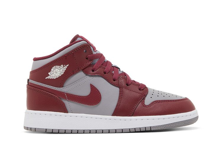 Air Jordan 1 Mid Cherrywood Red - Air Jordan Sneaker